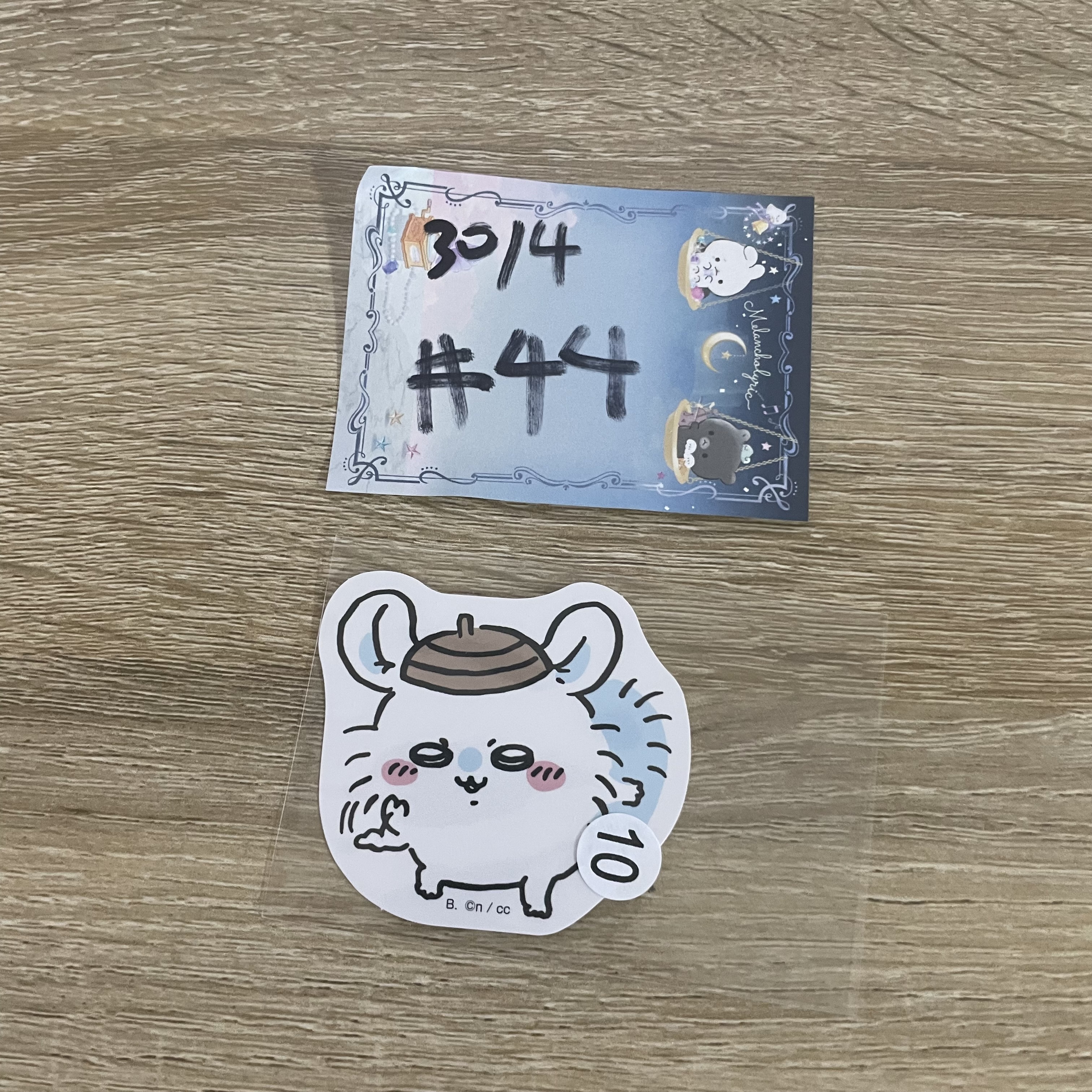 CHIIKAWA  飛鼠 貼紙#44