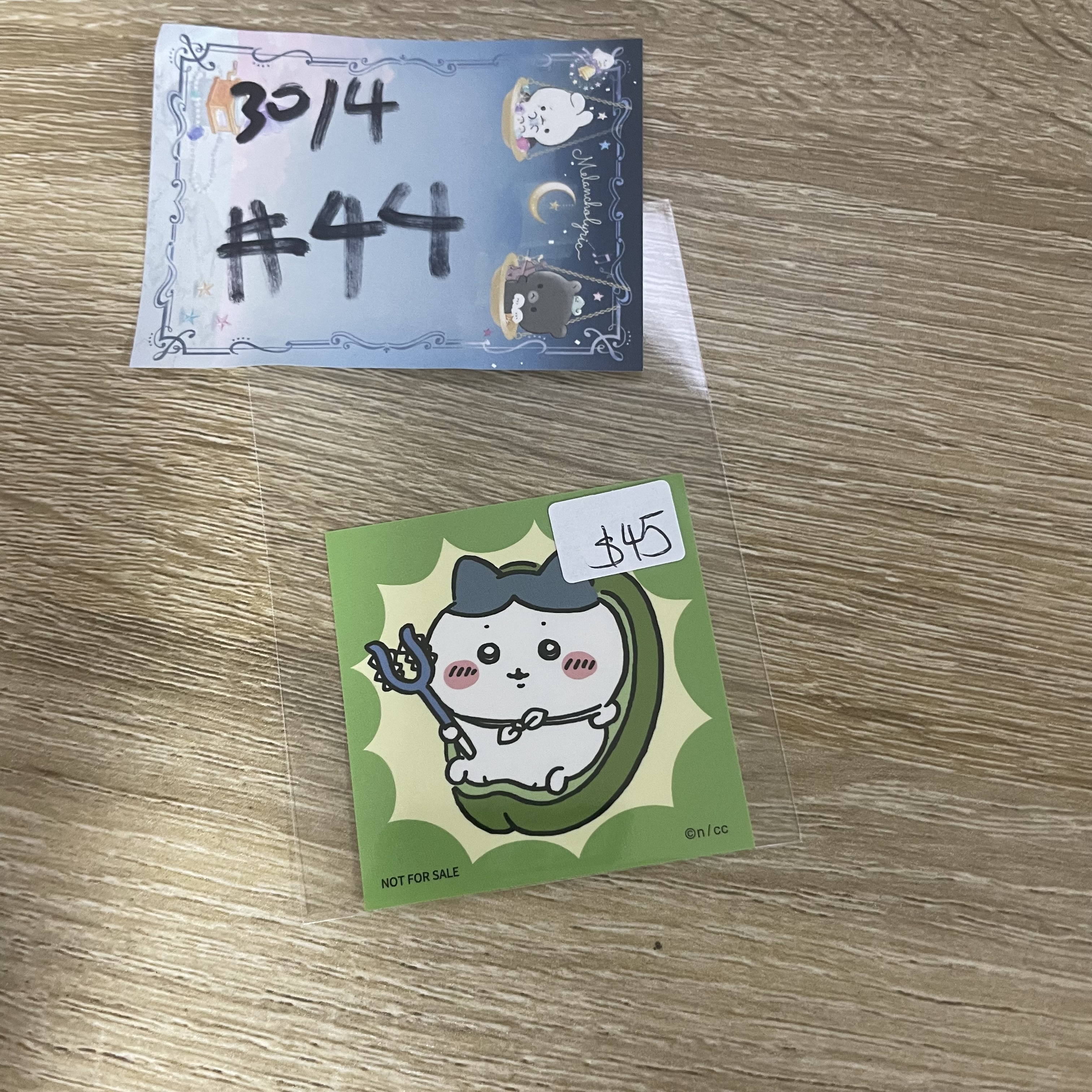 CHIIKAWA  八字貓 貼紙#44