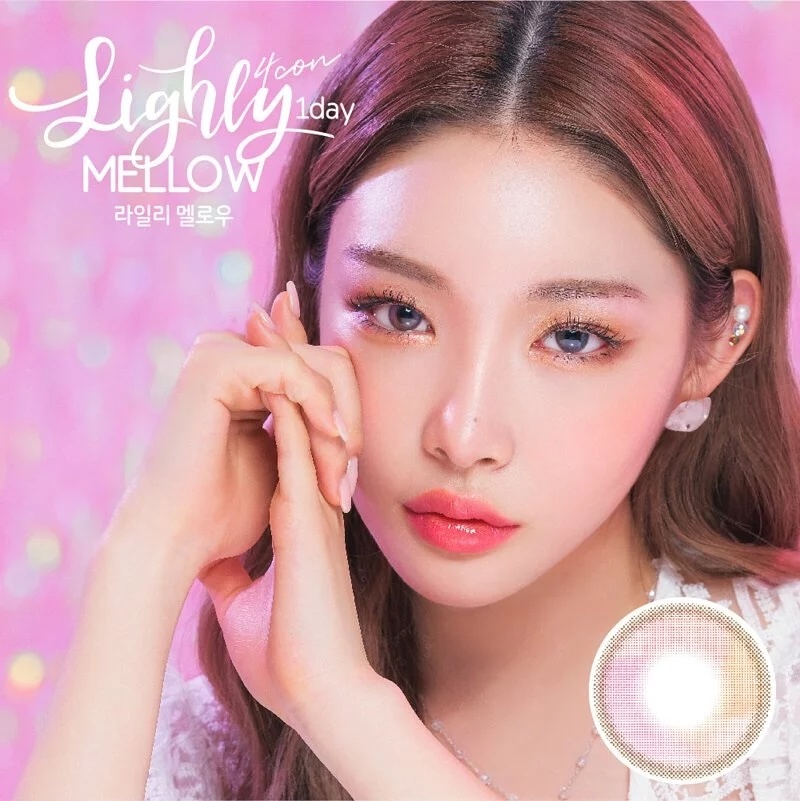 LensTown Lighly Mellow 1 day (Pink) 20片