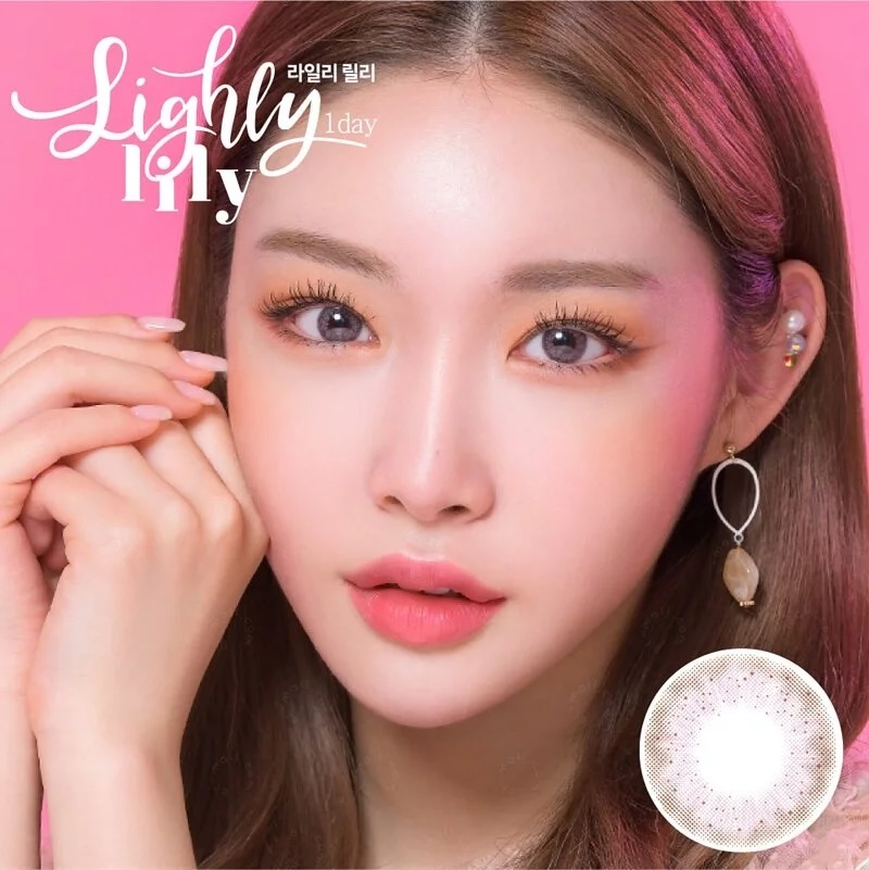 Lenstown Lighly Lily 1 day(Pink) 20片