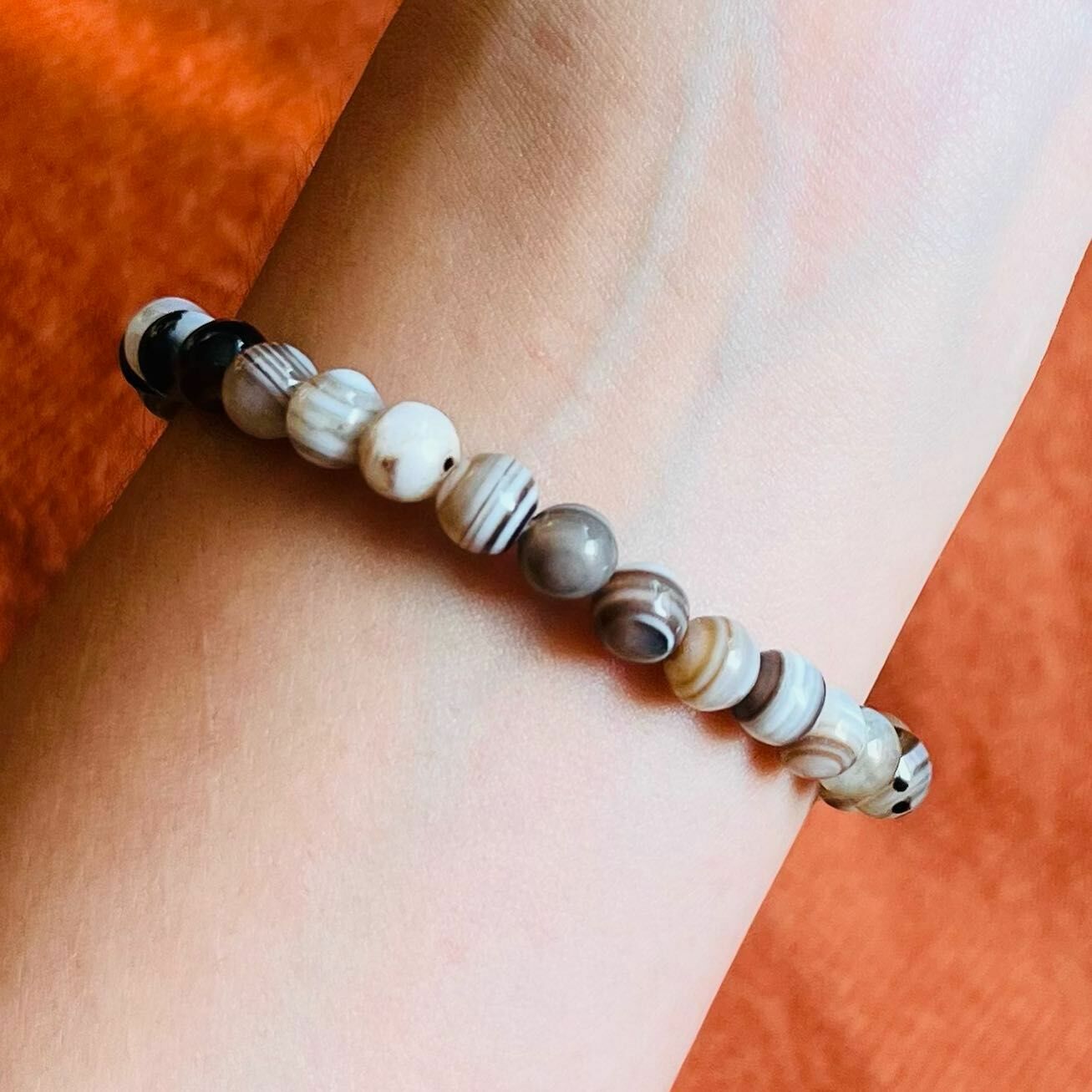 [原石] 天眼瑪瑙 水晶手串