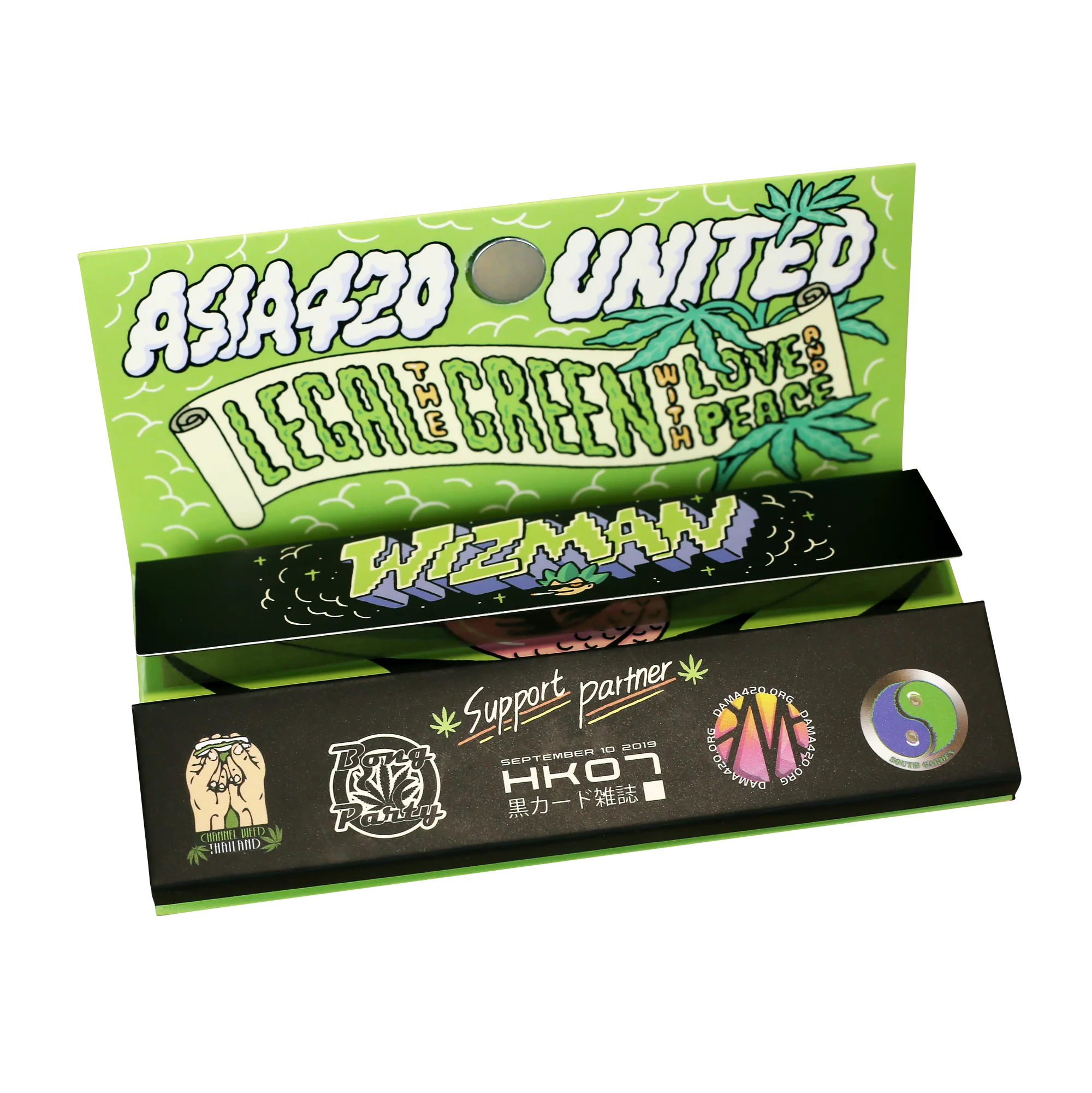 香港 WIZMAN「 V1 Asia420 Rolling Paper 」工藝版捲煙紙