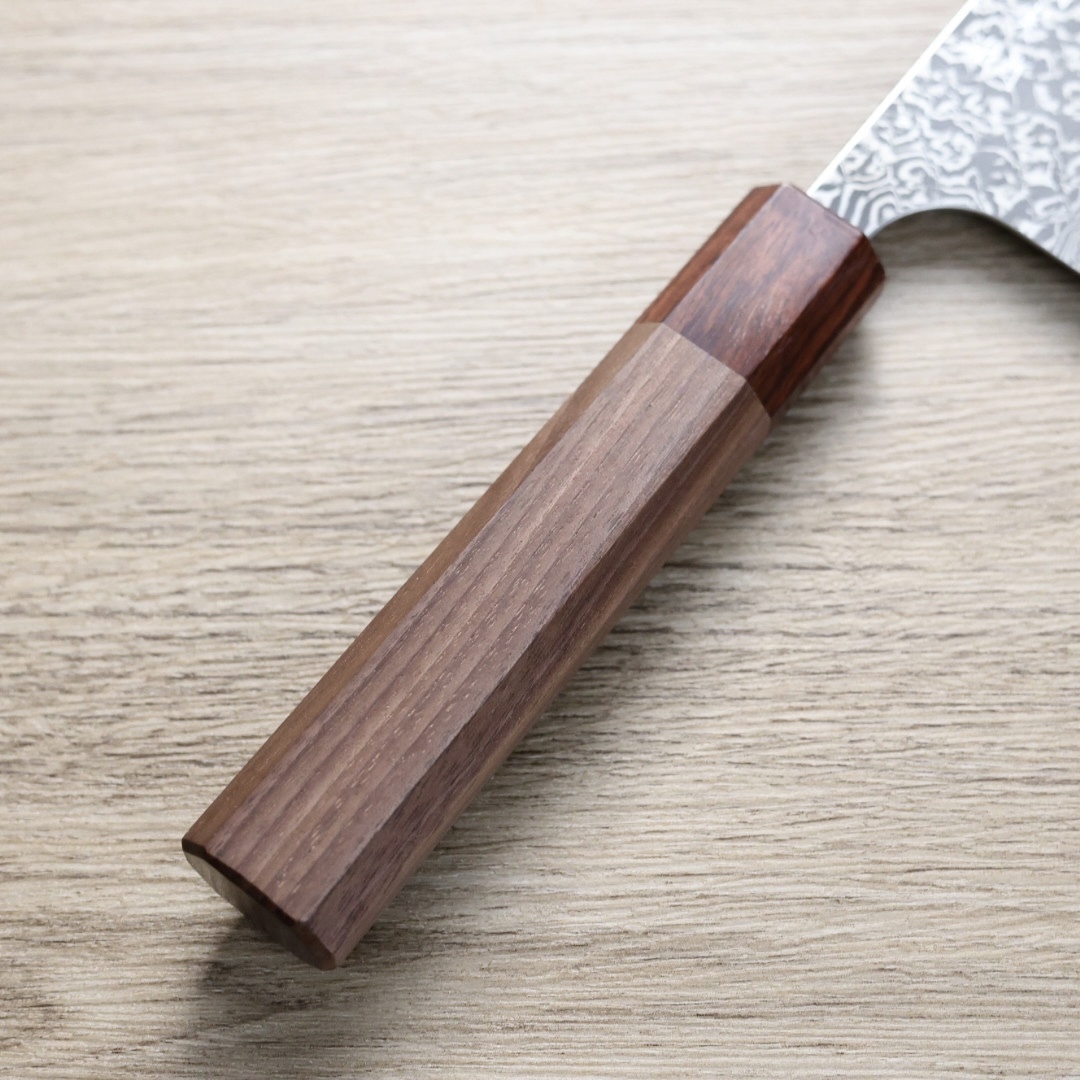 義実 加藤 sg2 菜切り165mm 加藤義實菜切165mm VG10鋼黑染大馬士革