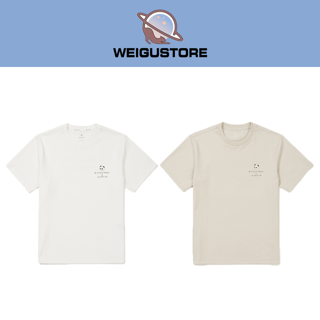 Snow Peak x SUBSUB 聯名款 熊貓短T S24MUFTS81