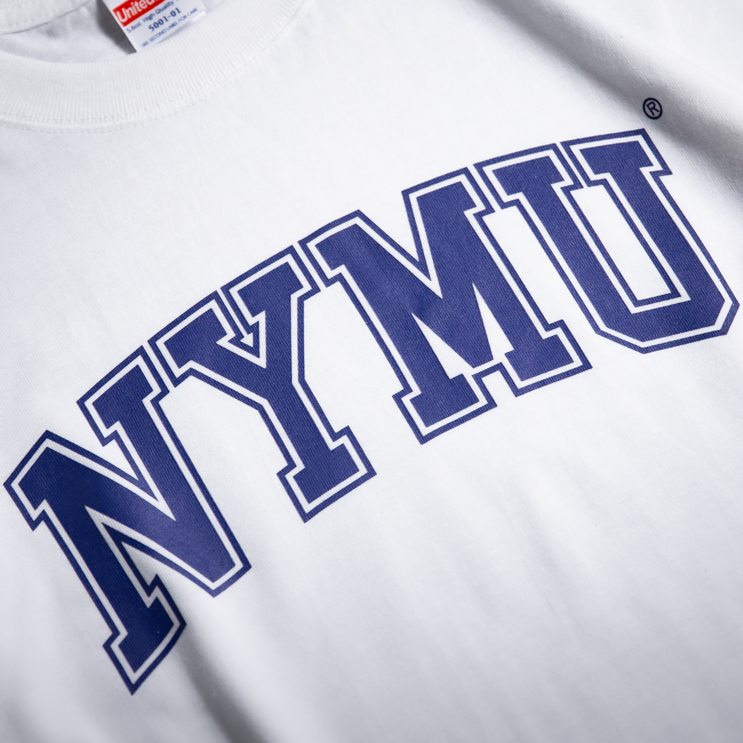 2024 NYMU DAY！United Athle® 陽明大學經典款短T (白色)【預購】