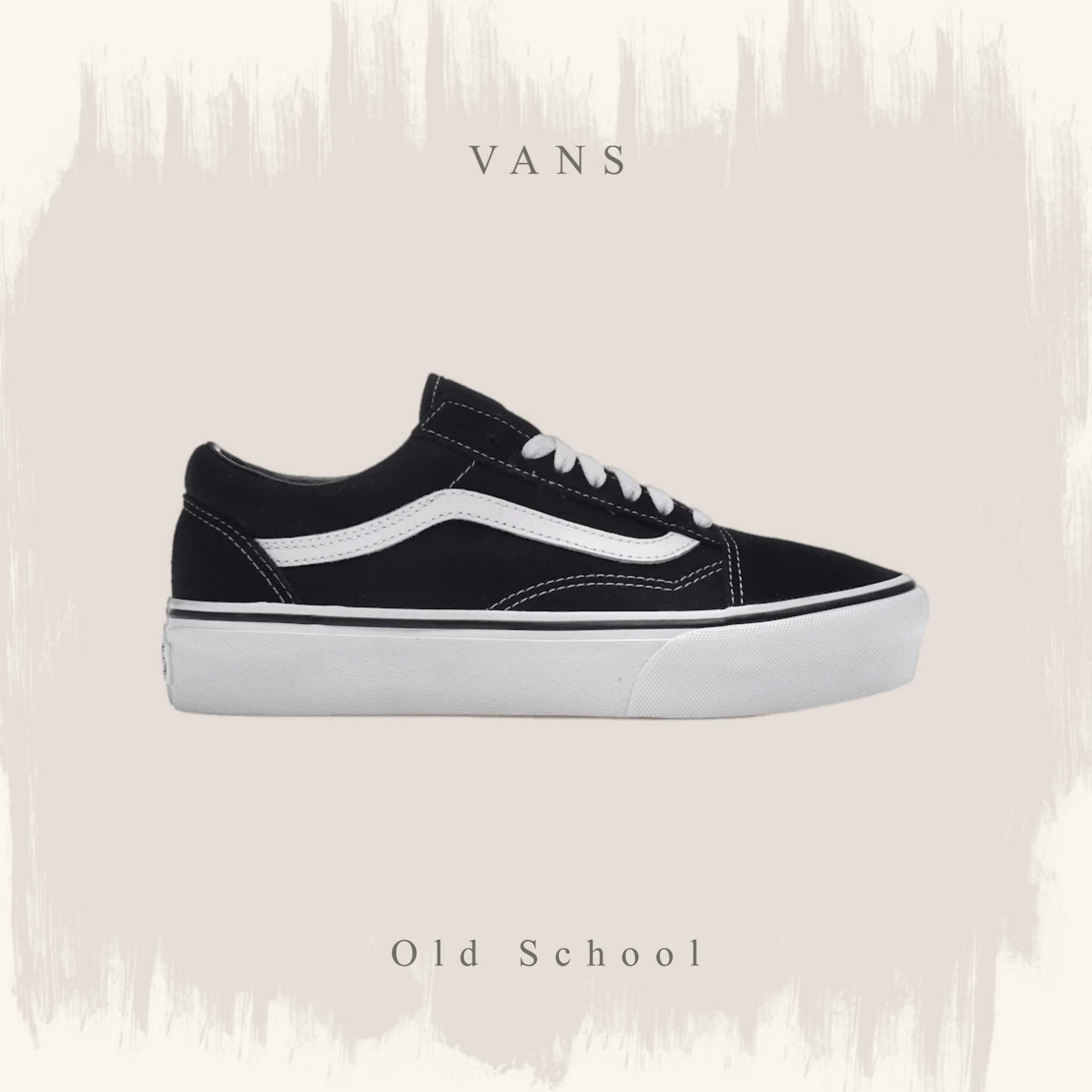 VANS OLD SCHOOL PLATFOR 黑白 基本款 厚底 帆布鞋 女鞋 VN0A3B3UY28
