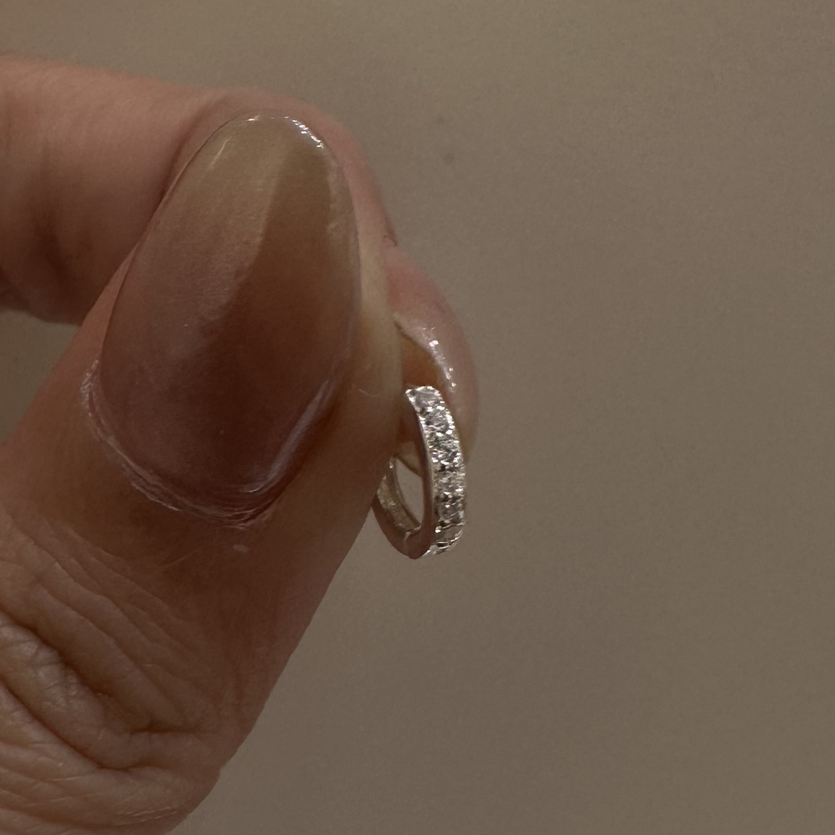 T52排鑽極小圈純銀易扣