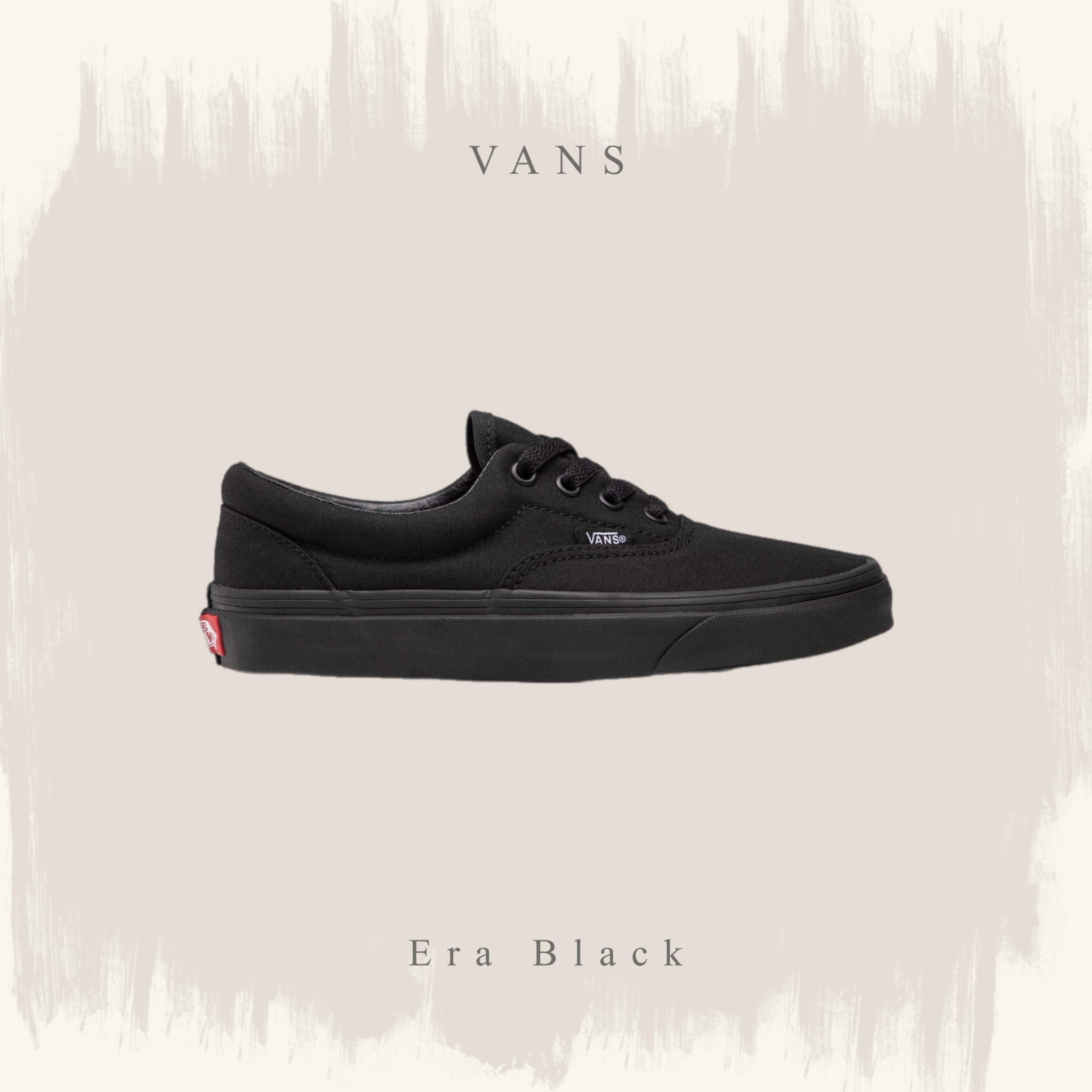 VANS ERA BLACK 全黑 基本款 帆布鞋 VN000QFKBKA