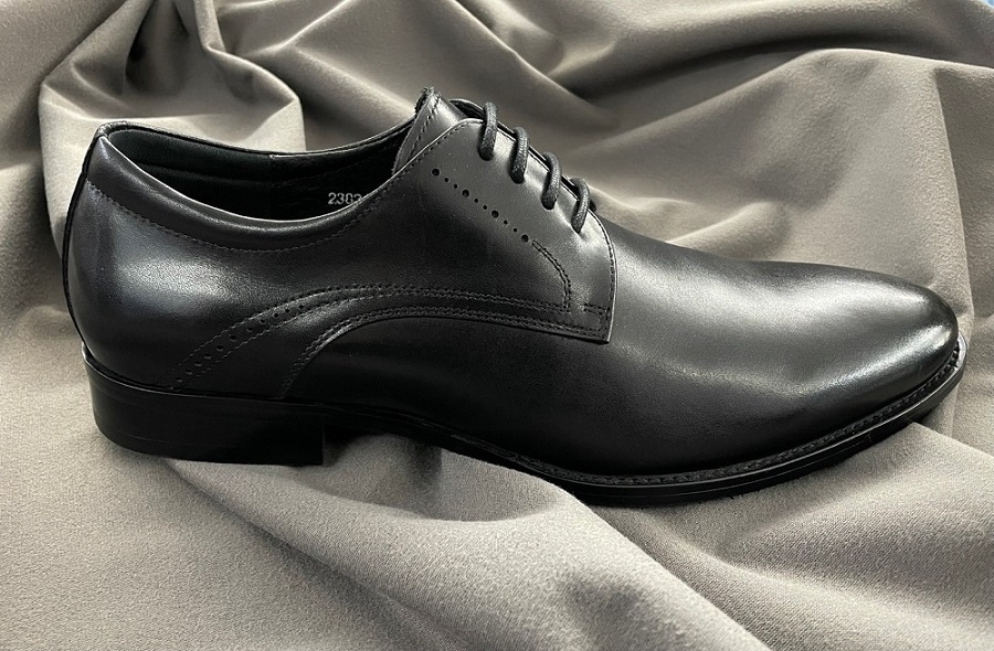 黑色小牛皮紳士男德比鞋-03