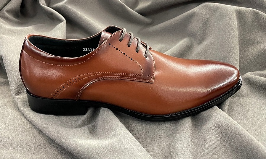 棕色小牛皮紳士男德比鞋-03