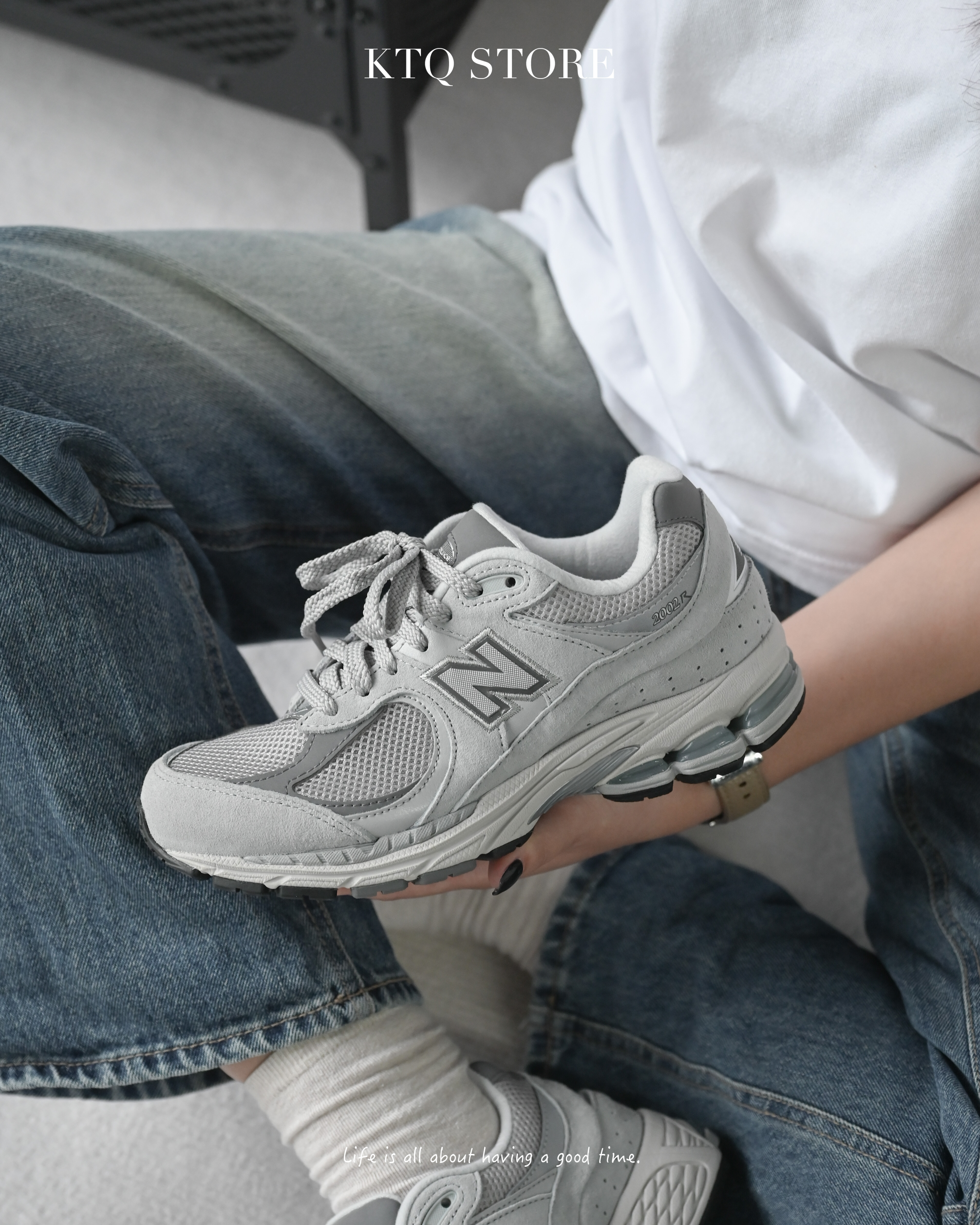 KTQ STORE ‧ New Balance 2002R0 雲霧灰 男女 ML2002R0