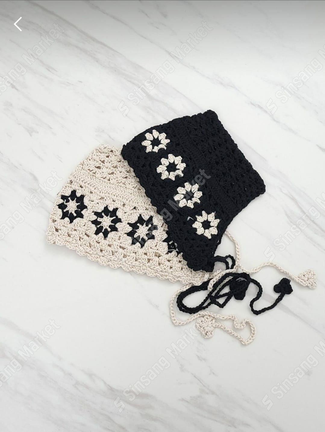 TH2610 鏤空簿款針織頭巾帽