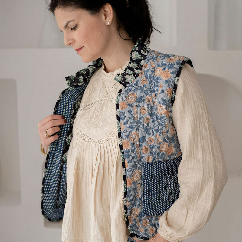 繁星-夜晚藍| 雙面背心