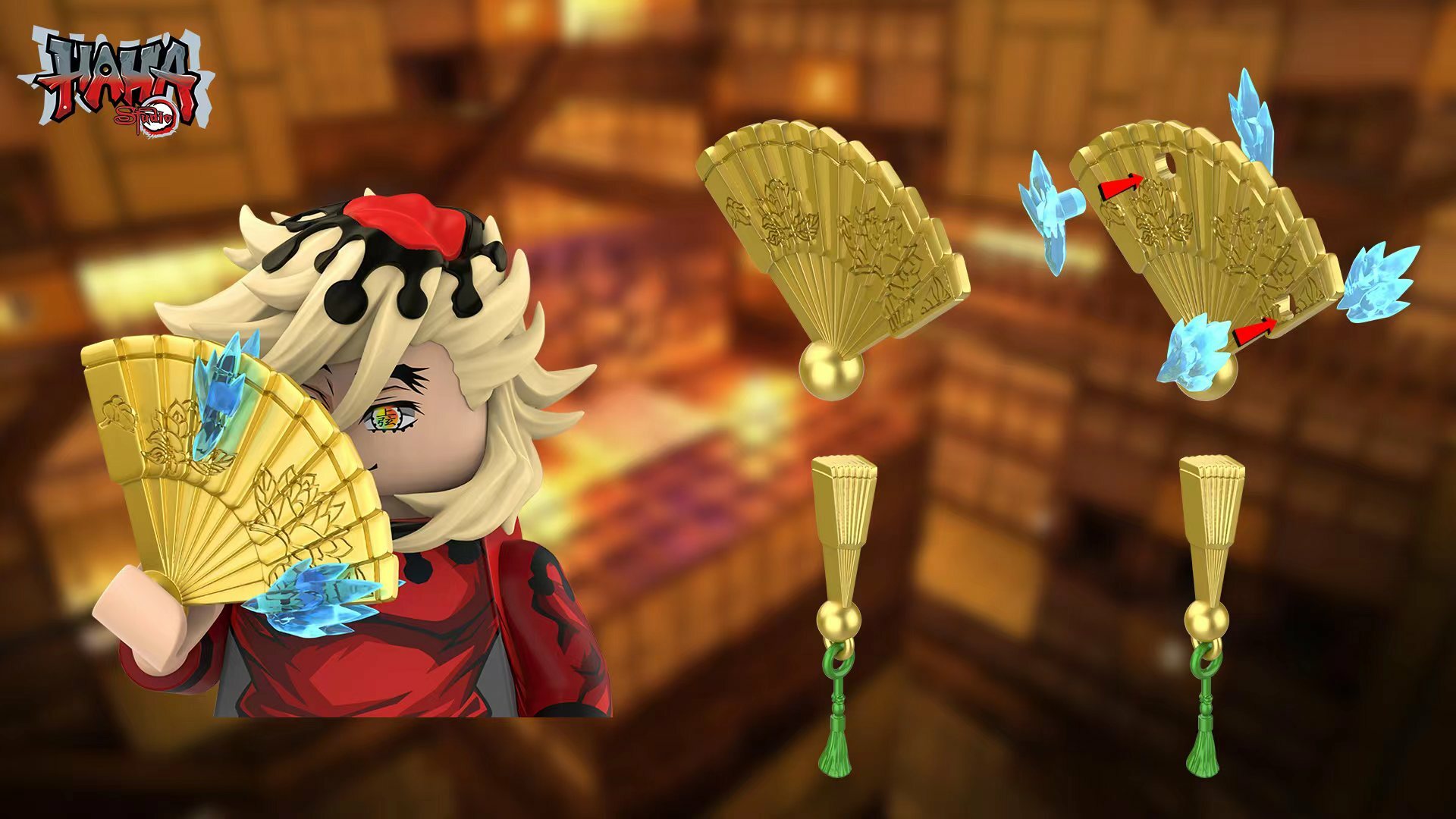 [HAHA Studdio][Preorder] Demon Slayer: Kimetsu no Yaiba - Douma [UVprinted]