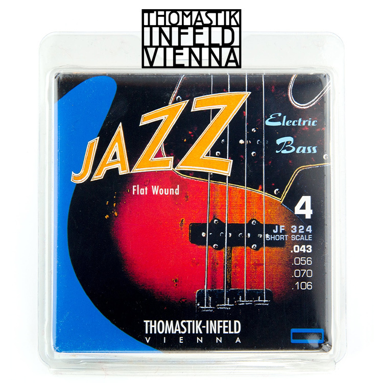 奧地利 Thomastik-Infeld Jazz Flat Wound JF324 貝斯 平滑弦