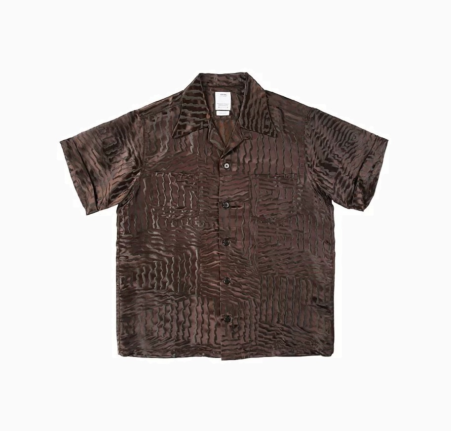 VISVIM IRVING SHIRT S/S ZEAL - BLACK SIZE 1 PRE ORDER ITEM (預訂中)