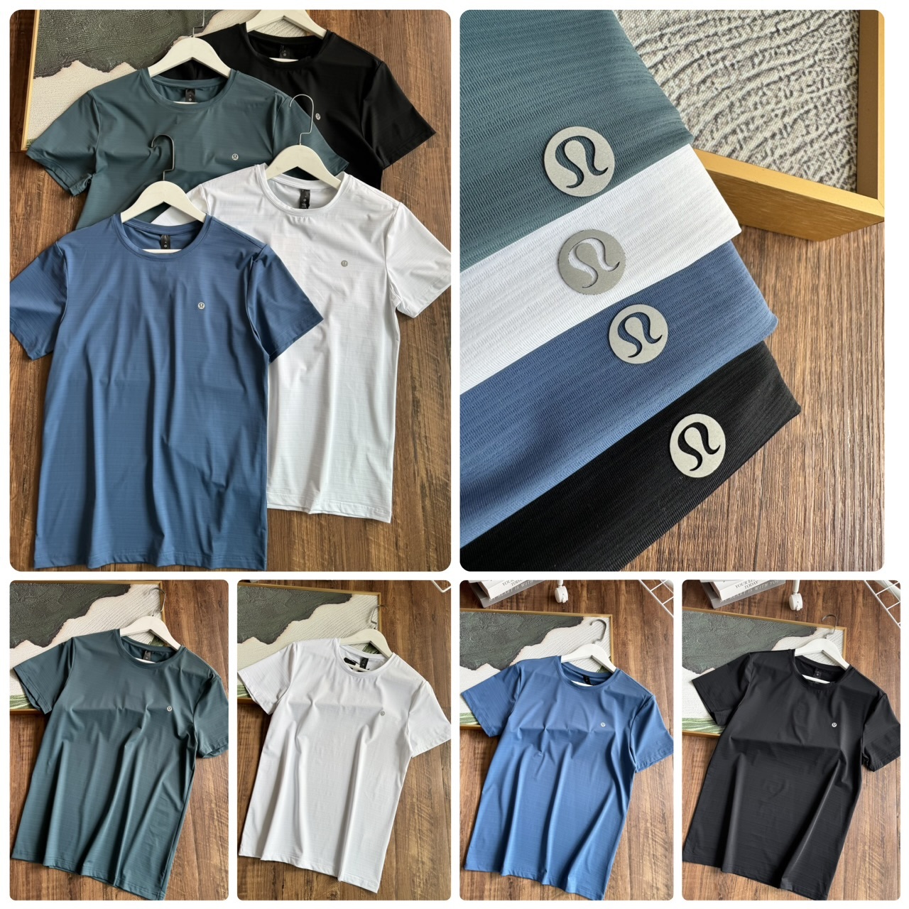 新潮運動品牌🏃🏿🏃🏻‍♀️Lul*ulemon 男裝速乾運動Tee-2400705