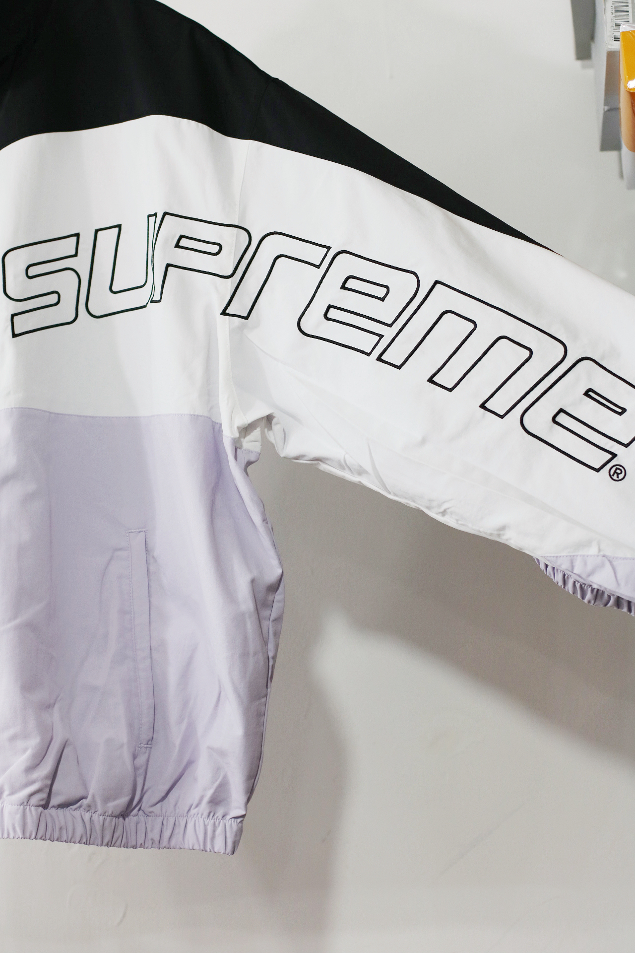 Supreme SS24 Curve Track Jacket Light Purple Supreme SS24 Curve Track Jacket Light Purple