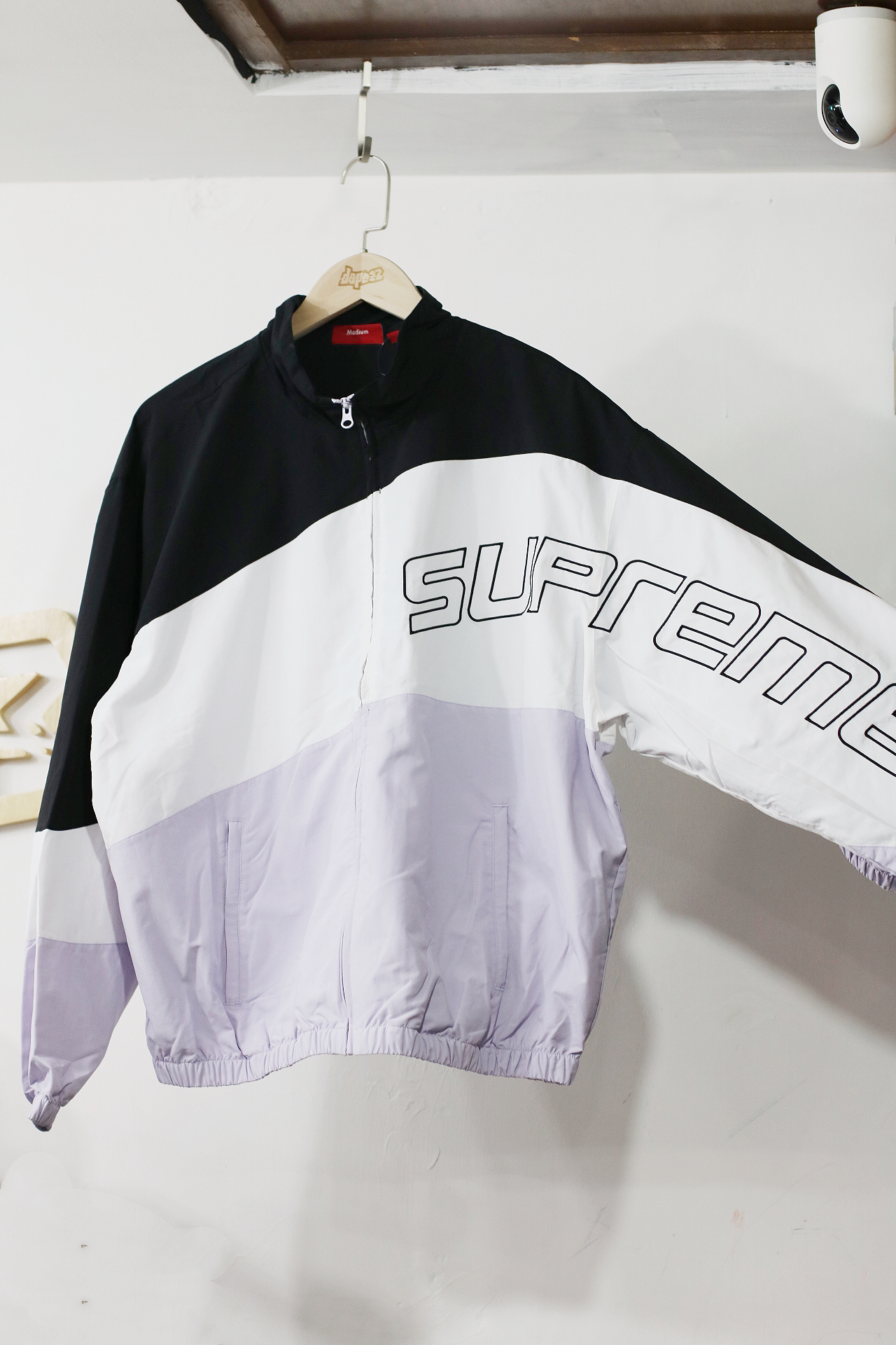 Supreme SS24 Curve Track Jacket  Light Purple
