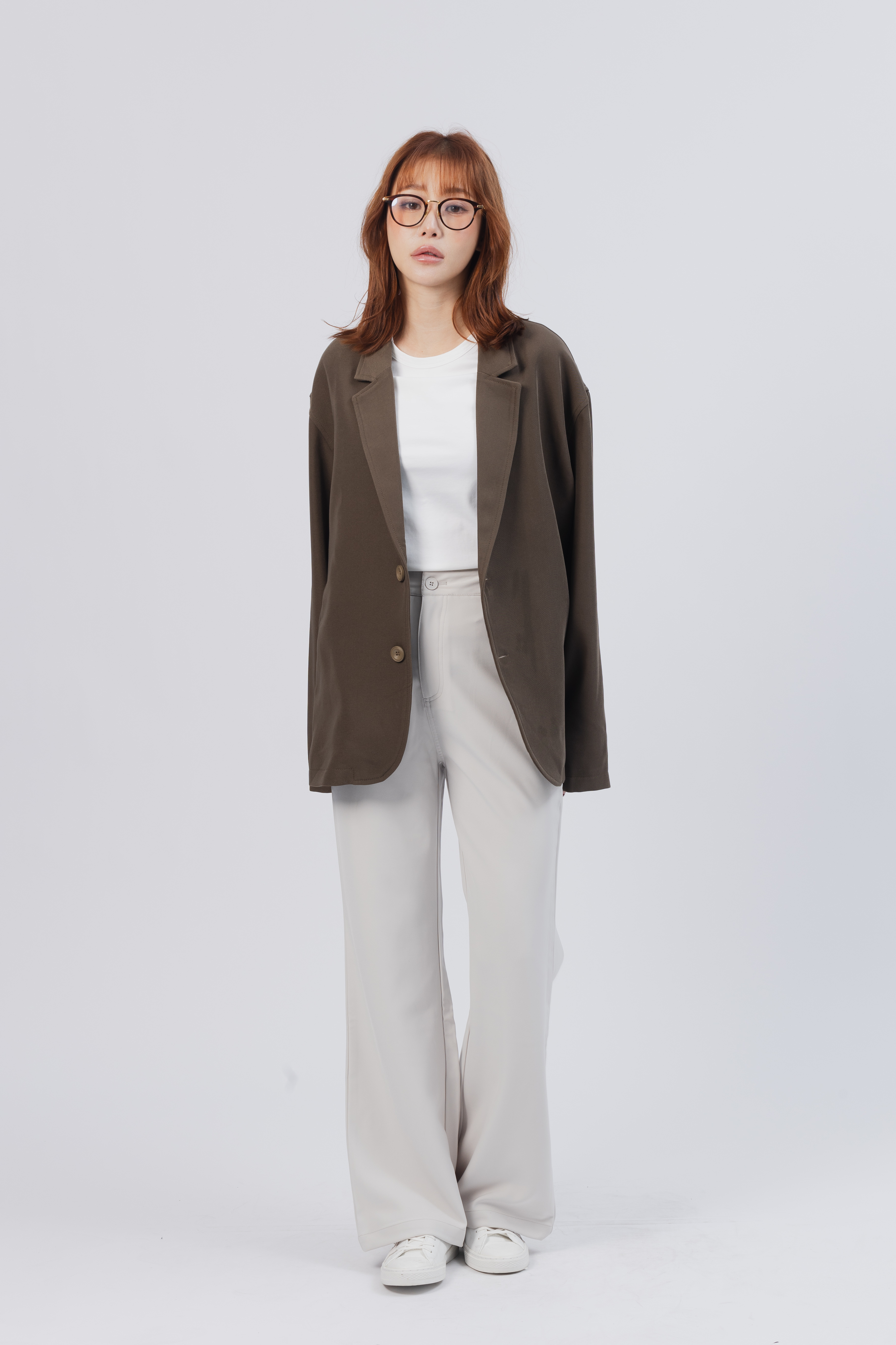 銀河系輕盈西裝長褲