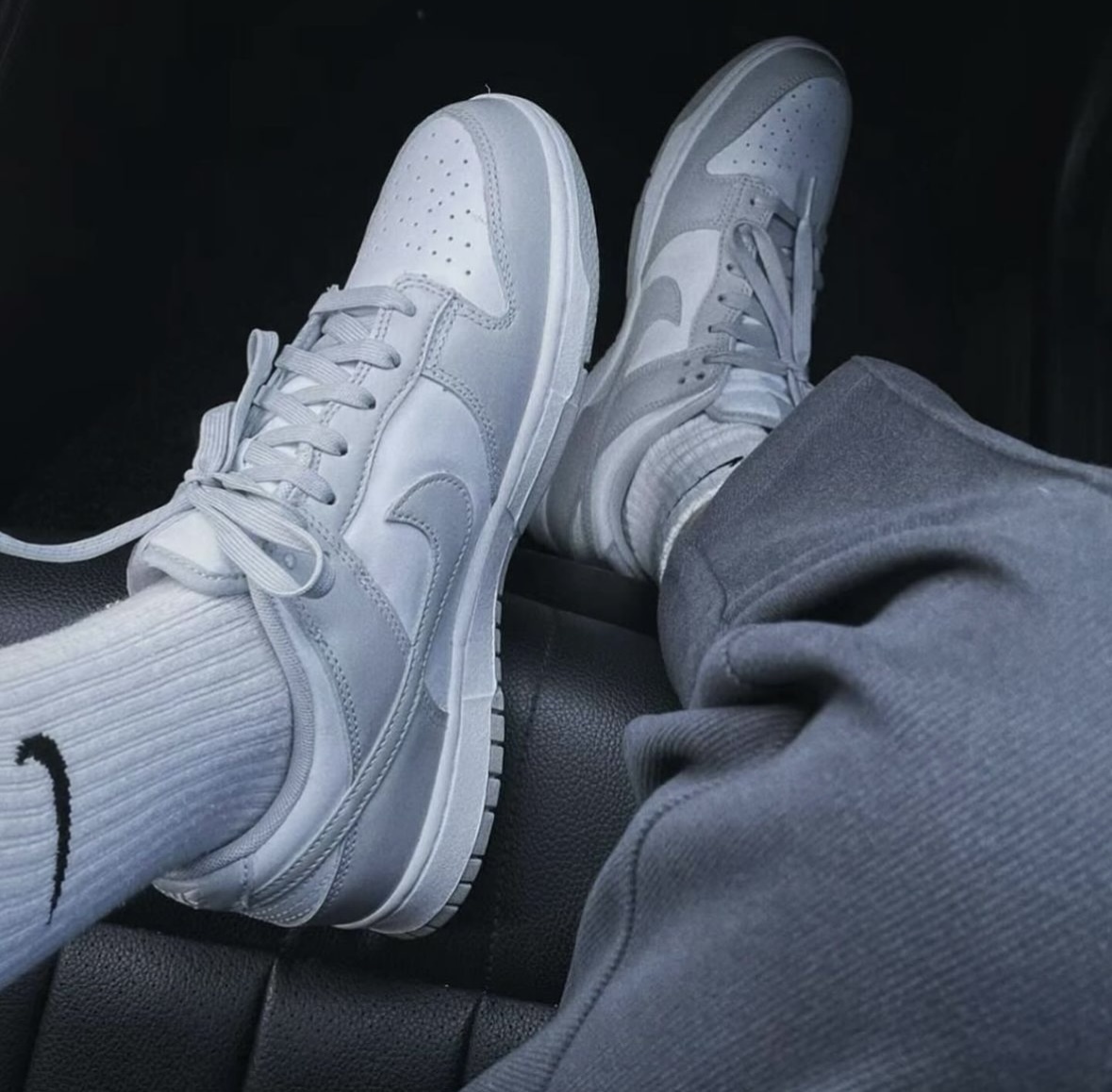 Nike Dunk Low Gray Fog 灰白色 皮革 男款 DD1391-103/預購