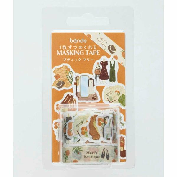 瑪莉精品店 捲狀貼紙（2捲入）｜日本Bande
