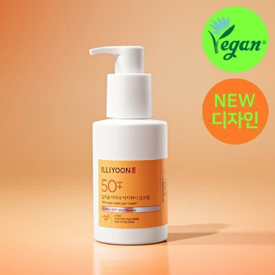 ILLIYOON Mild Easy Wash Sun Cream SPF50+ PA++++ 150ml