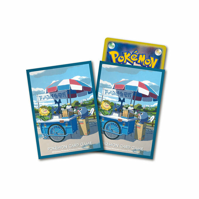 Pokemon Card Game 卡套 蚊香蝌蚪&向日花怪&赫拉克羅斯&風鈴鈴