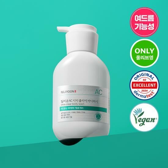[SPECIAL OFFER] ILLIYOON CICA Clear Body Wash 400ml [Olive Young Planning Set]