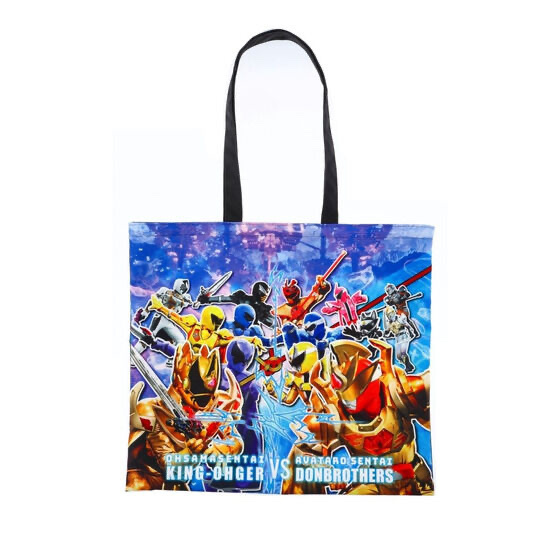 Pbandai 預訂2024/6月 『キングオージャーVSドンブラザーズ』『キングオージャーVSキョウリュウジャー』豪華2本立てトートバッグ（横型）