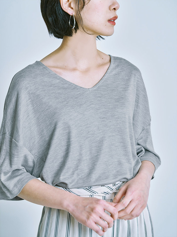 熬湯秘方X針織軟料上衣-紫蘇籽