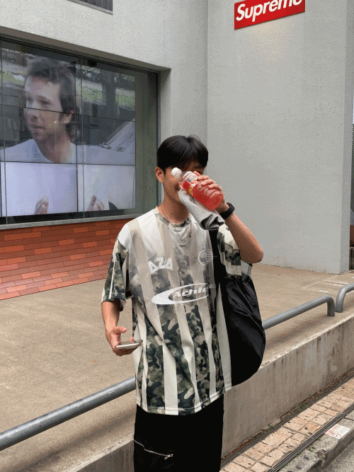 迷彩運動短袖T恤