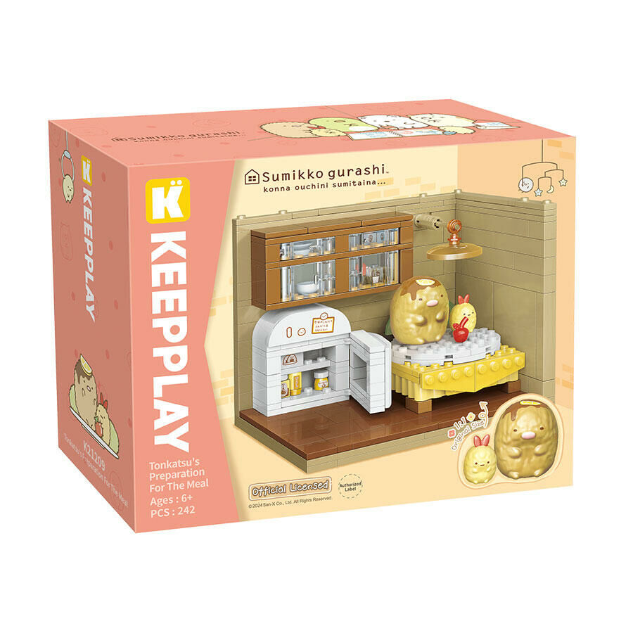 KEEPPLAY K21209 角落生物 炸豬排的晚餐準備