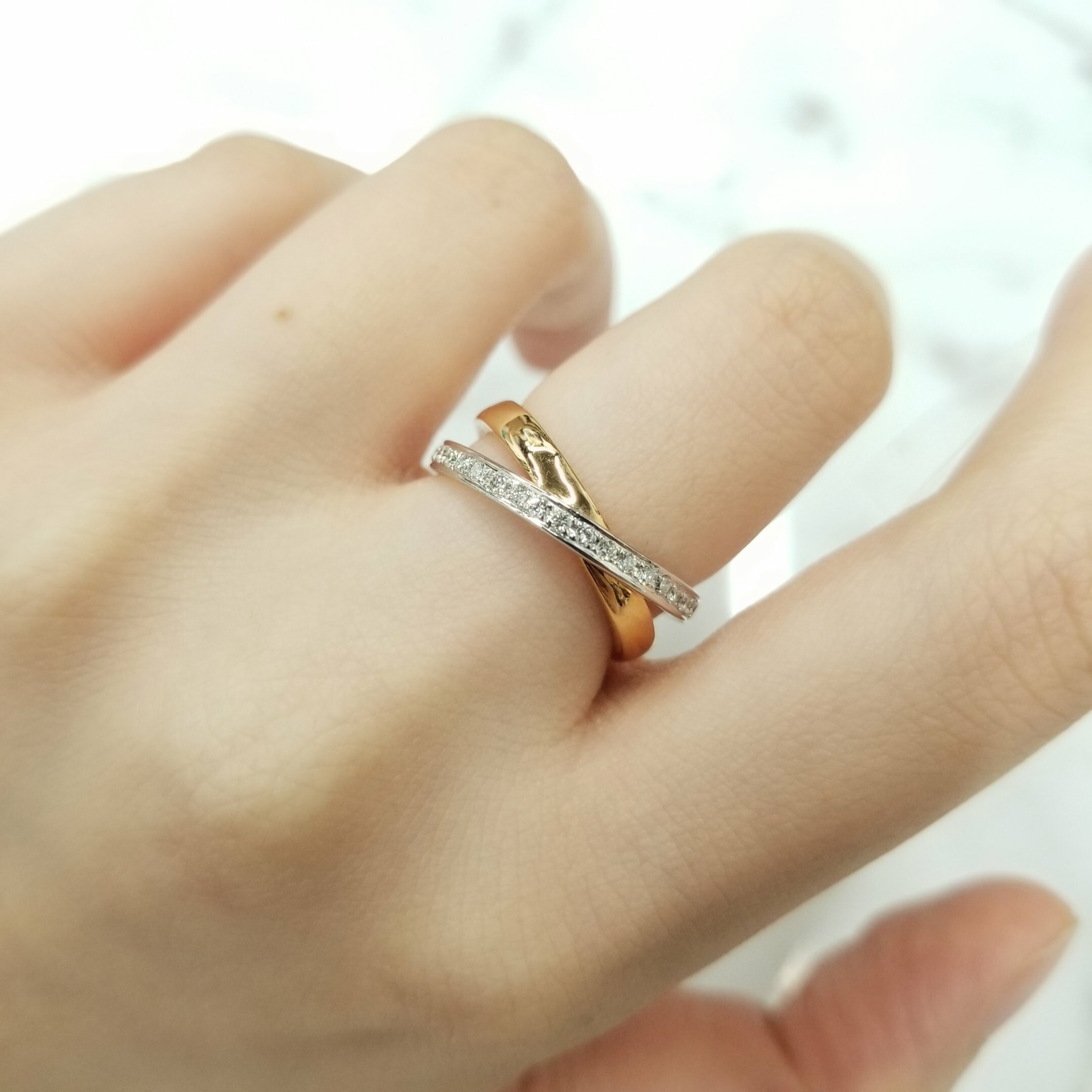 18K White Gold 0.23ct Diamond Ring