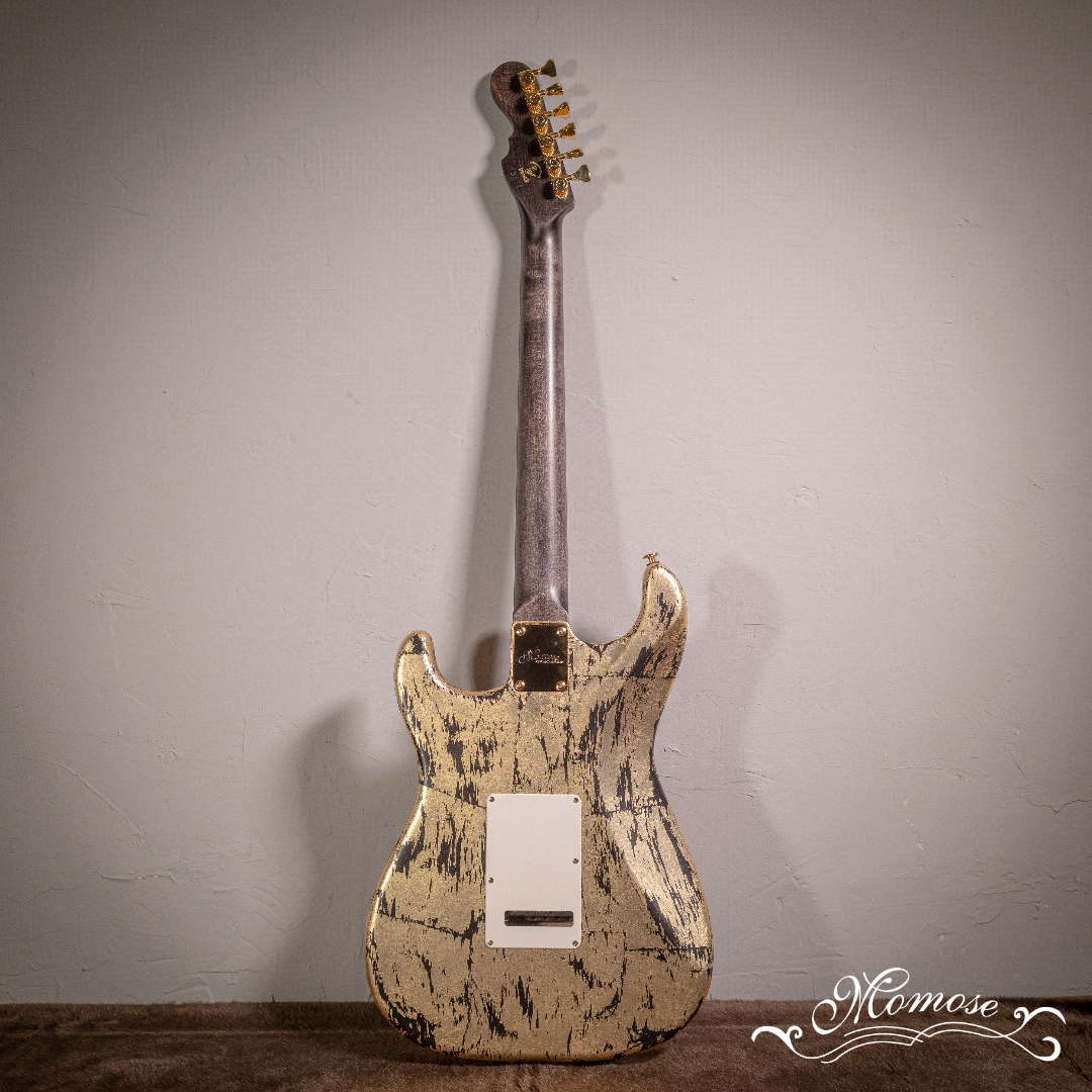 日本限量款 Momose MC1-MV -SP21/E 頂級電吉他 仿舊傳統畫框技藝漆面