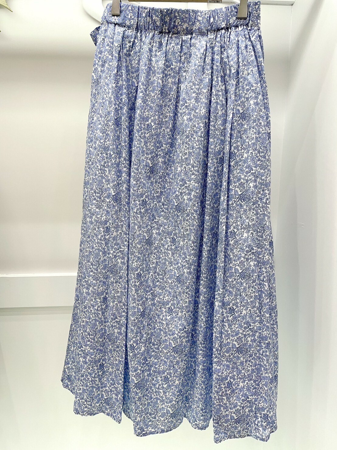 兩色側綁帶花裙