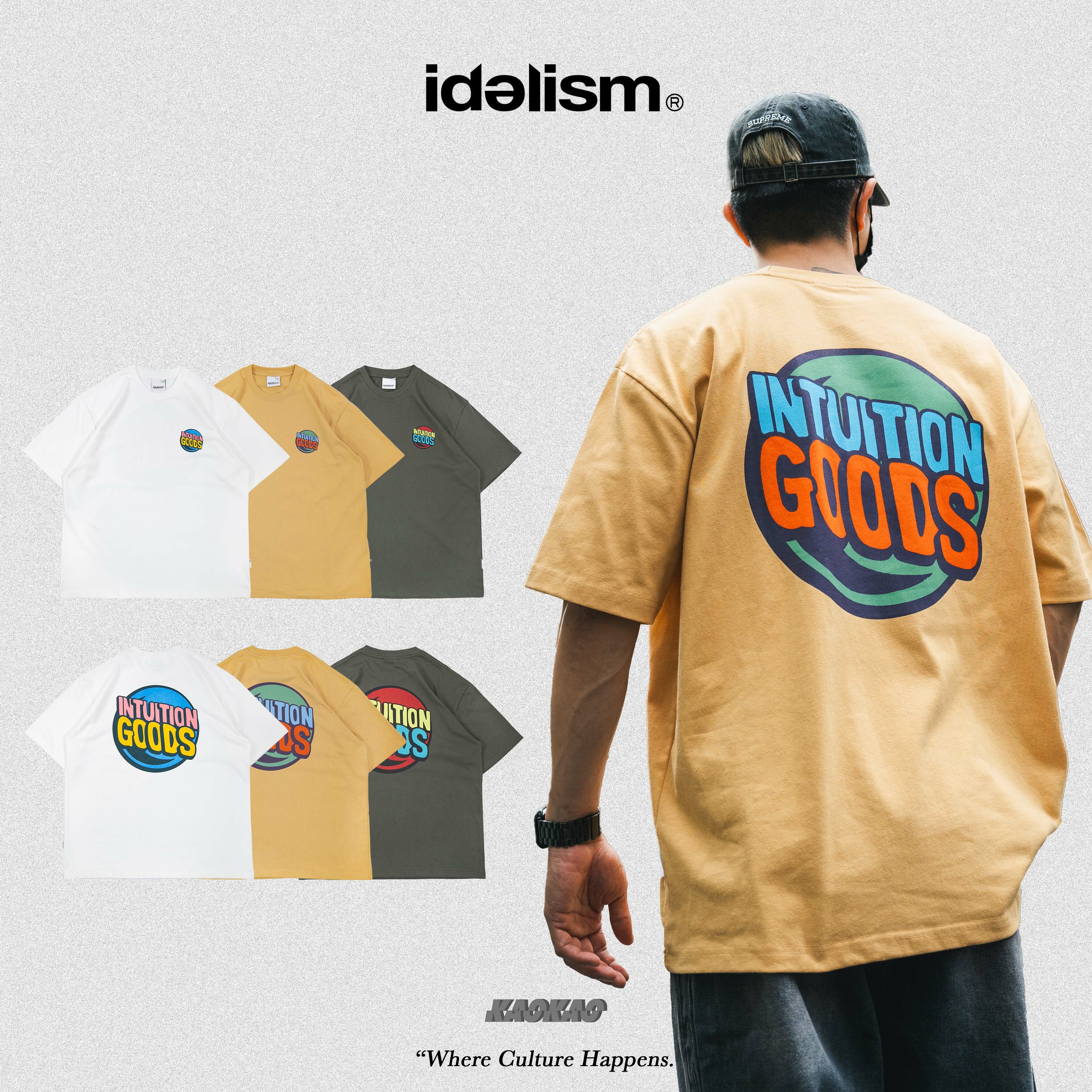 idealism IDE 彩圖短上衣 Goods Tee 【ID24011】