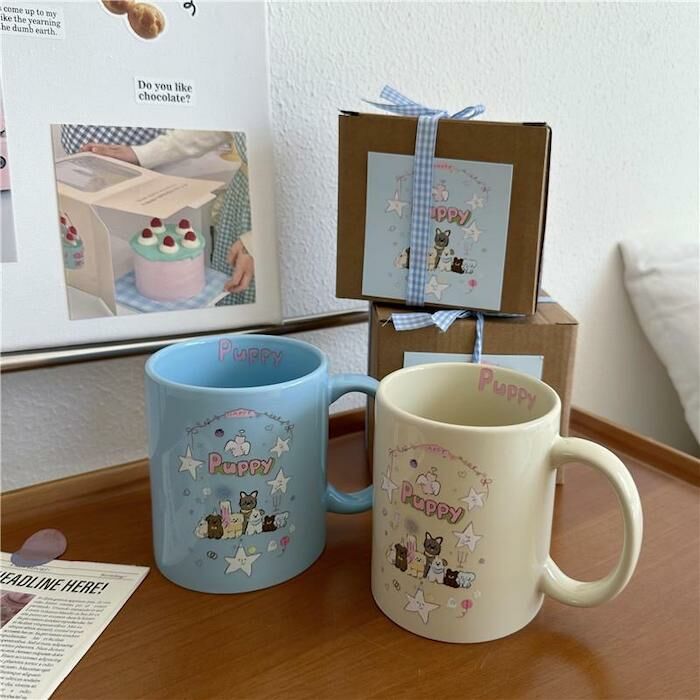 《50222》星星puppy樂園馬克杯/300ml