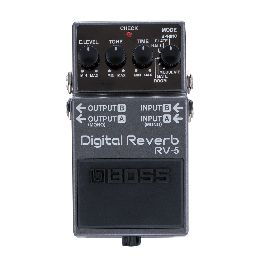BOSS BOSS / RV-5 數位殘響效果器(Digital Reverb) — 三峽效果器｜YA! 玩音樂
