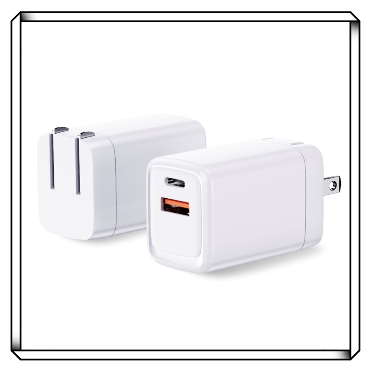 ADATA 威剛 65W GaN氮化鎵 USB-A / USB-C 雙孔快充充電器 JT-G65Q