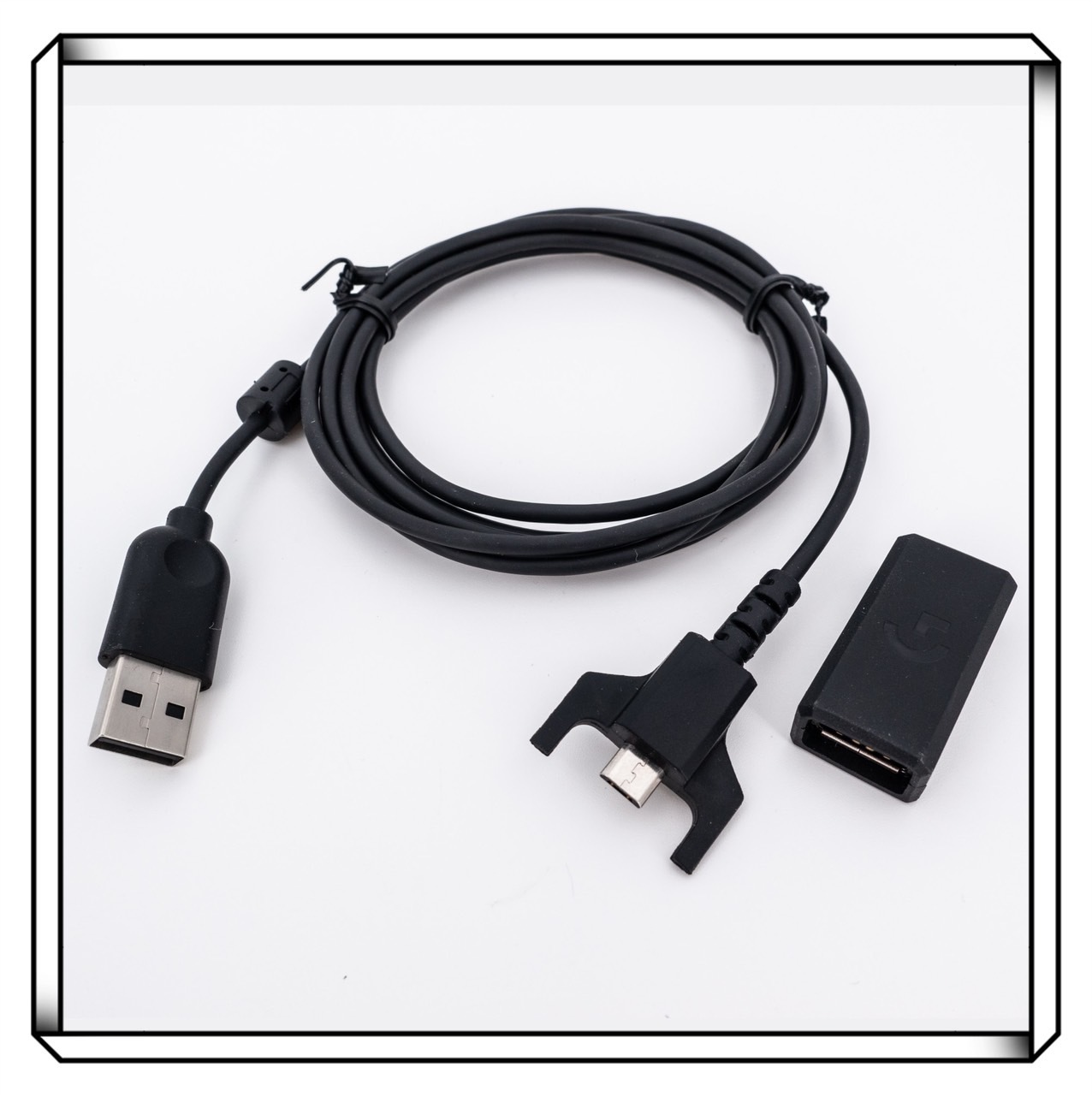 Logitech 羅技  MicroUSB 滑鼠充電線 / 轉接頭