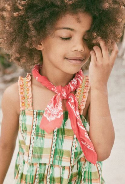 Misha & Puff Mojave Watercolor Plaid Child - Spring