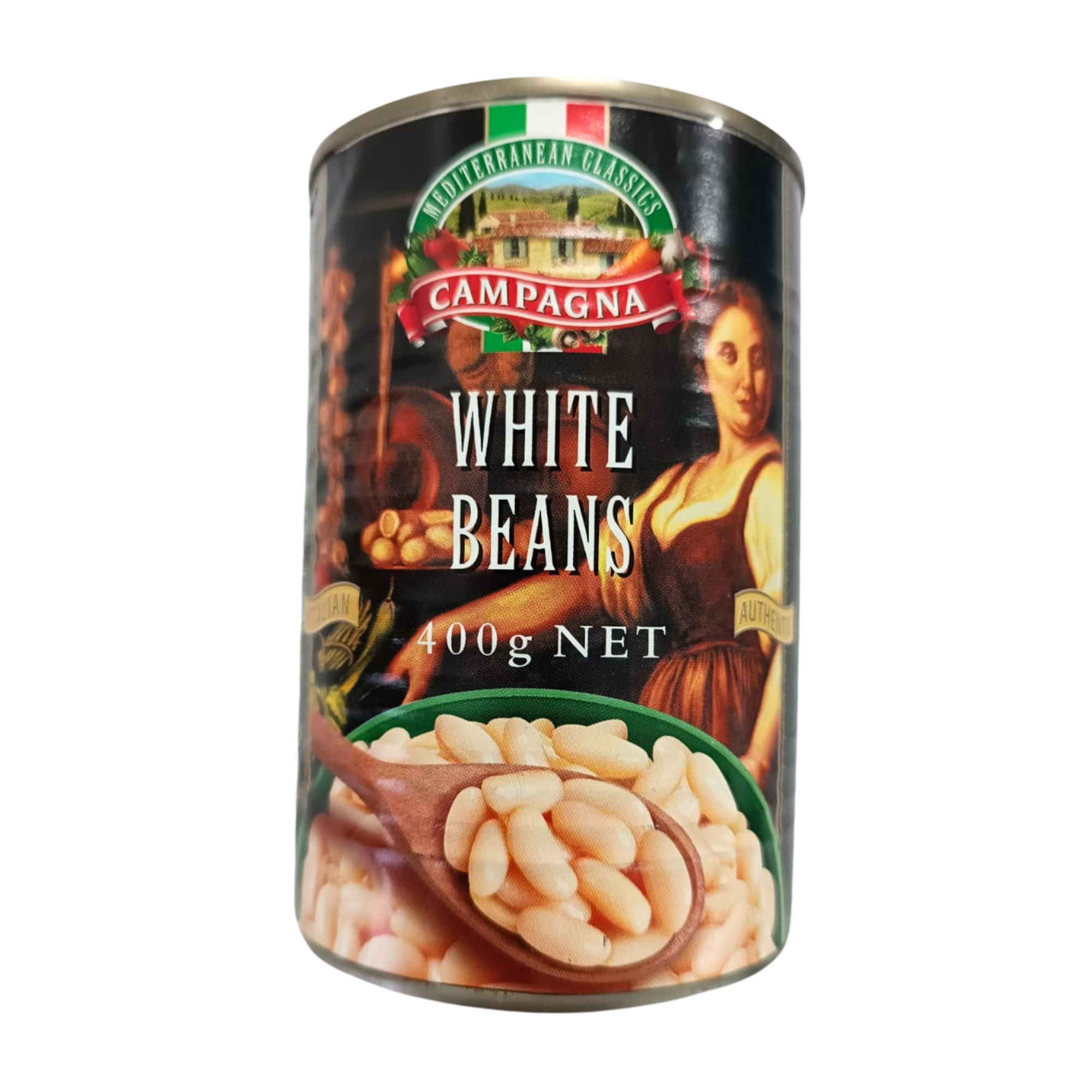 意大利白腰豆  Italy Campagna Cannellini (White) Beans 400克  /罐 (最少5罐)