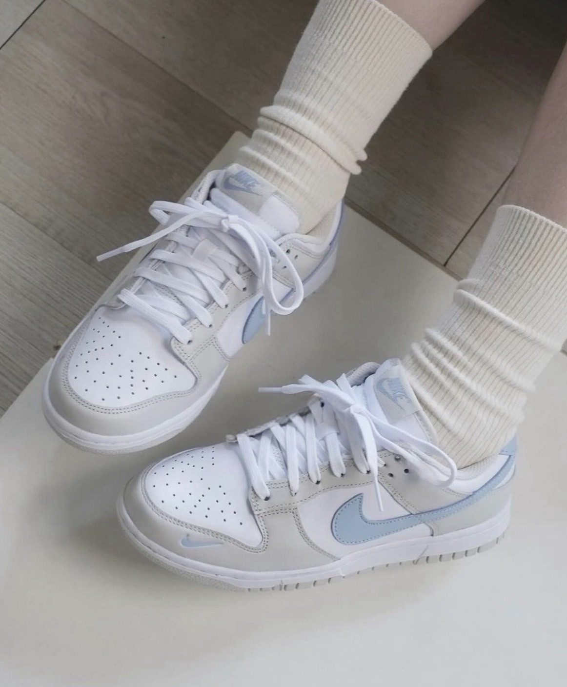 Nike Dunk Low 春日海鹽 米灰藍
