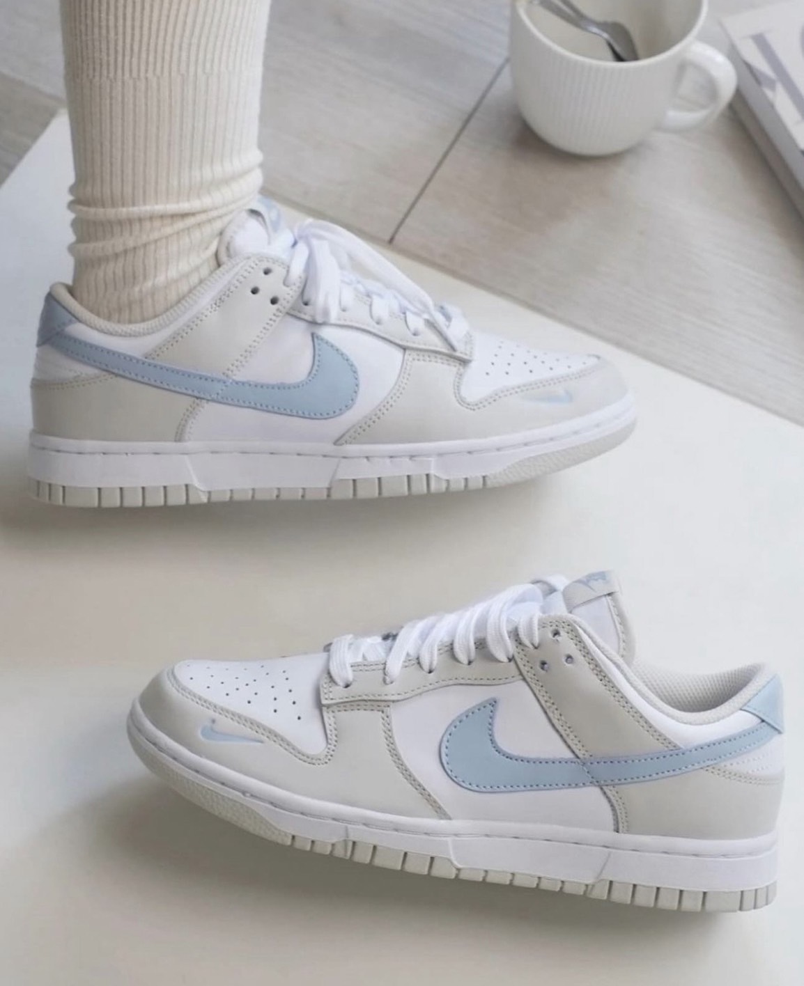 Nike Dunk Low 春日海鹽 米灰藍