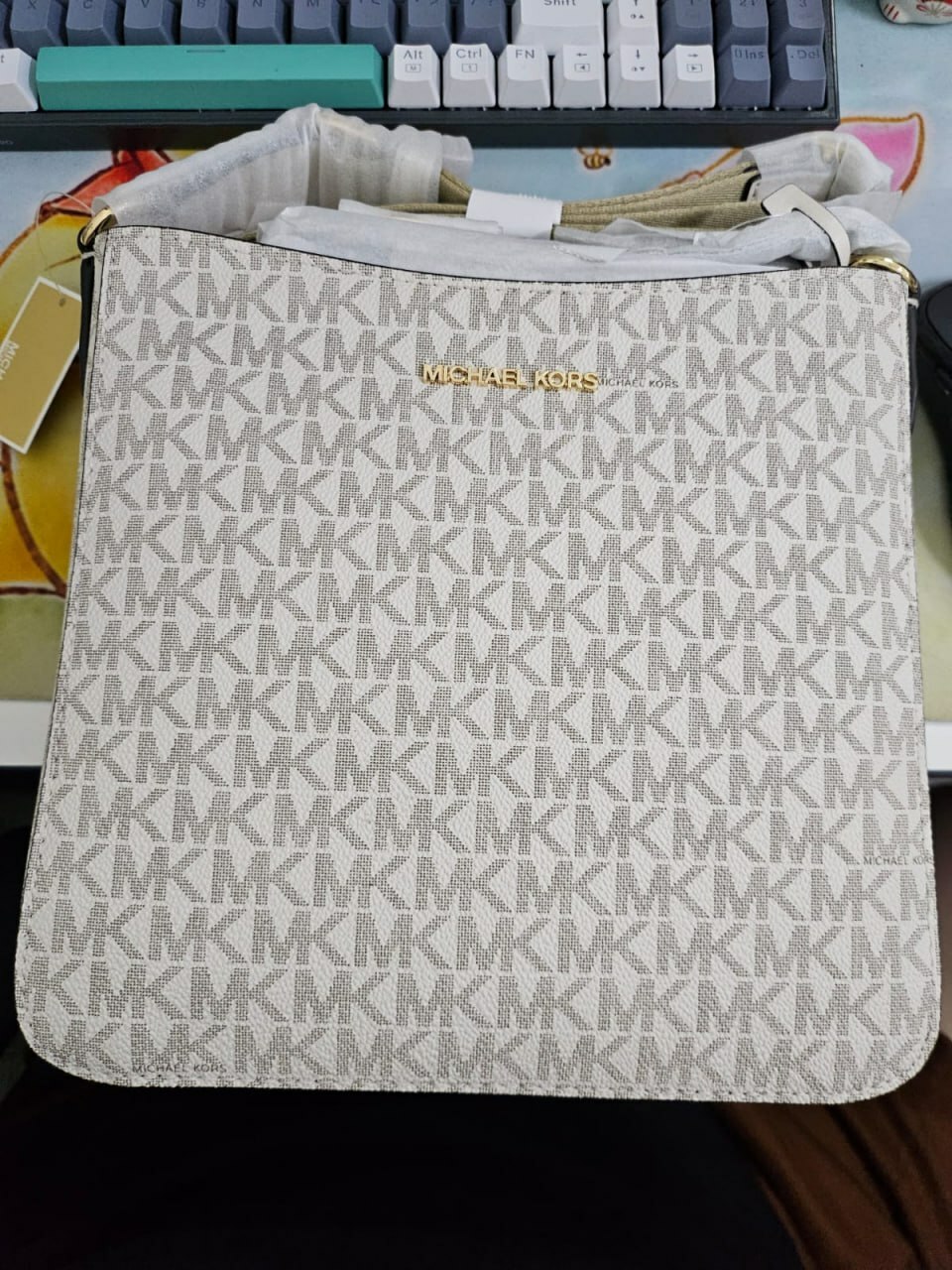 S] MICHAEL KORS 35S4GTVC5B JET SET TRAVEL SMALL NS CROSSBODY