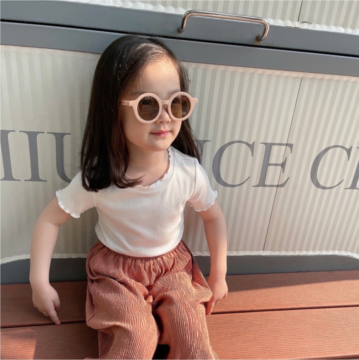 百搭休閒捲邊短T