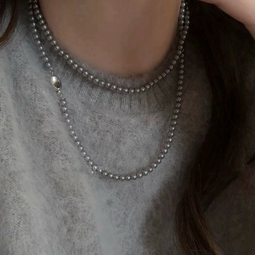 時尚珍珠長鍊