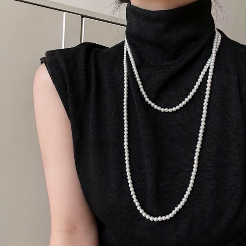 時尚珍珠長鍊