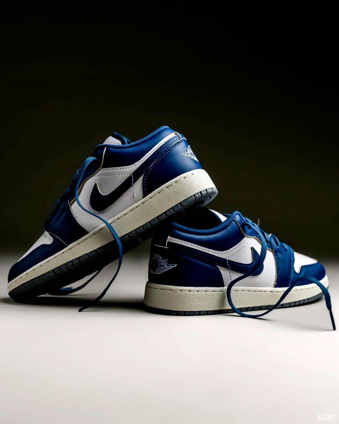 NIKE AJ1 LOW 『 仿舊灰藍 』